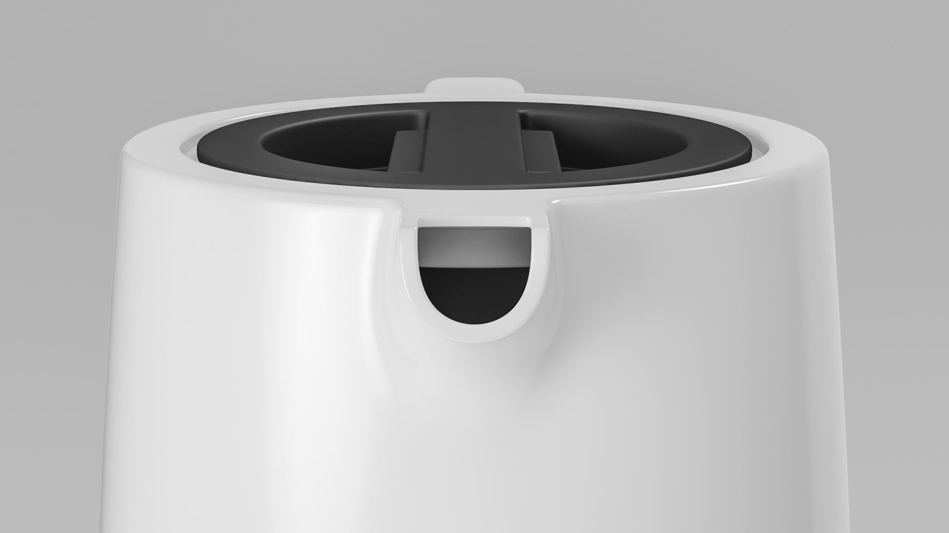 Wasserkocher Ausguss, water kettle with focus on the spout, Class-A optimized Series, Class-A optimiertes Serienmodell
